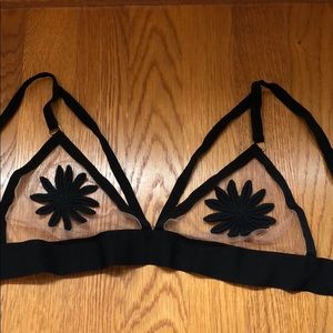 For love & lemons black bra